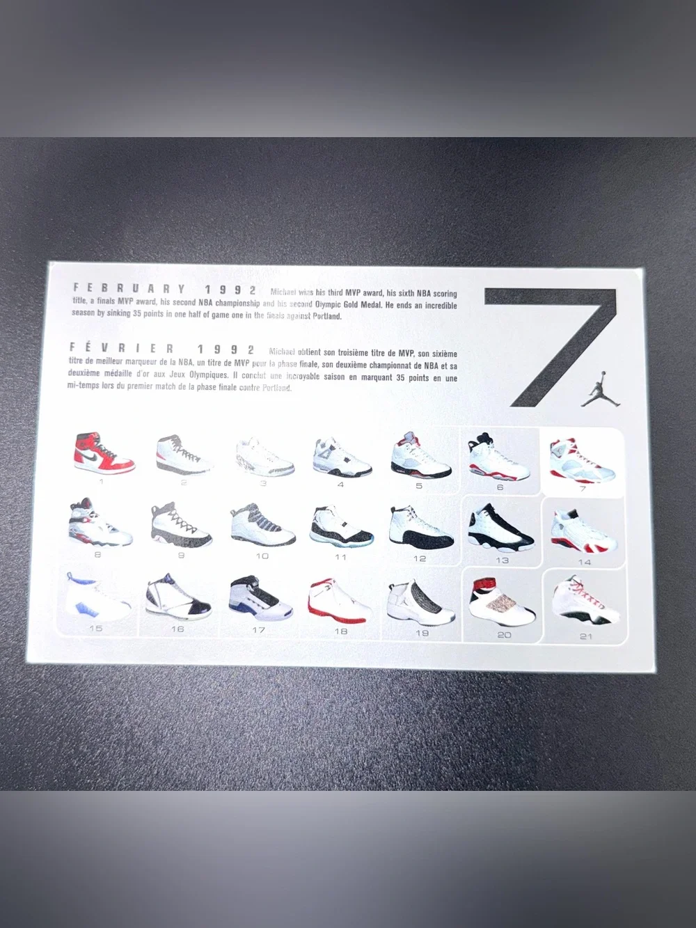 Air Jordan 21 OG GS 'White Varsity Red'